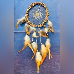 Willow handmade dream catcher, labradorite